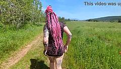 following an unknown woman in the countryside
