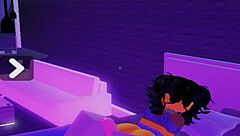 lucky bot enjoys a sexy buttjob from her big ass 😍