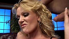 Blonde And Redhead Share Cock Passionately