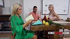 Celebrating stepmom with taboo freeuse and love