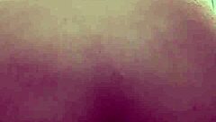 Pussy gets stretched out by monster cock and dildo