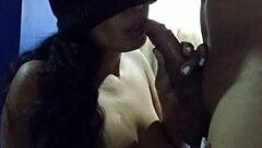 this amateur cums twice with her new stepsister for the first time