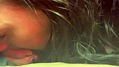 wifey subtly sucks in public shop