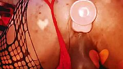 transsexual enjoys toys in her ass