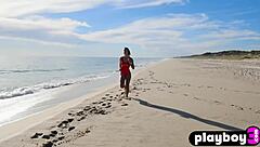 Medium Tits Brunette Posed Naked Outdoor Bubble Butt
