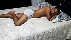 She Wakes Me for Oily Footjob?