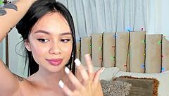 머리 잡고 강제로 딥스로트 시키고 얼굴에 사정해