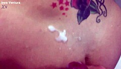 Latina Blonde Orgasms From Big Ass Play