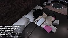 roblox cutest slut tries her best to please me