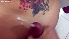 Latina Blonde Orgasms From Big Ass Play