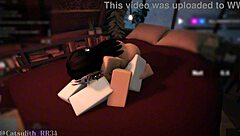 threesome over, now 1 on 1 with follower