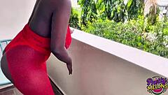 Outdoor Tit Fucking and Squirting Session