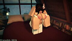 threesome over, now 1 on 1 with follower