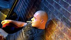 Smoking babe endures rough hardcore pussy pounding