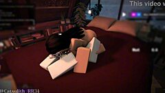 threesome over, now 1 on 1 with follower