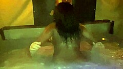 i have quickie creampie sex with kaiya rose in jacuzzi