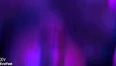 i offer candle wax play on tied feet