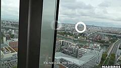 French goth returns for big black cock double penetration in ass