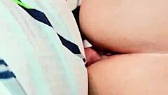 Compilation of cumshots in my stepsister's pussy. Beautiful bedroom passionate creampie orgasm on ass beaver huge hairy vagina