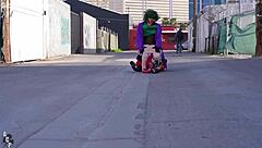 Rachel Luxe as Harley Quinn Craves Joker's Big Black Cock