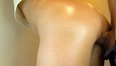 I fuck my stepsister doggy style close up