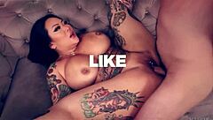 Gorgeous Busty Brunette Gets Her Ass Pounded Hard - Hardx