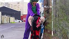 Rachel Luxe as Harley Quinn Craves Joker's Big Black Cock