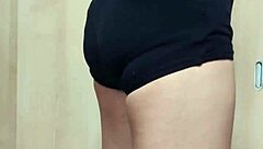 体操服ブルマやスク水で恥ずかしい下着を合わせてアナル開発