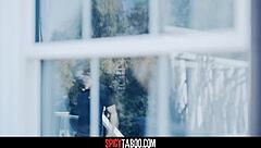 Ebony Wife Cheats with Stranger During Quarantine!