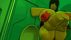 Milf Shows Big Tits On Beach