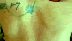 Big black cock dominates pussy in monster tattooed ass session