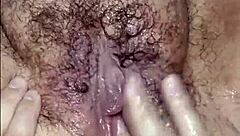 Bbw step mom gets fisted in hairy pussy fucking