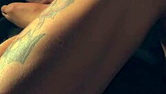 Foot Fucks Tight Pussy To Cum