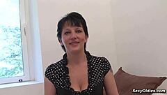 Busty french milf gets her pussy and ass fucked by hard dick in amateur video