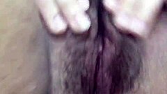 Asian babe masturbated when she got off from work