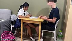 18yo Thai Student Suck Her English Teacher