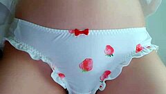 Your classmate who wears cute underwear is addicted to vibration