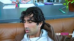 Petite Blonde Teen Rides Stepbrother's Cock in Cowgirl