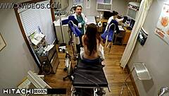 Freshman Gets Mandatory Hitachi Orgasm From Nurse - Donna Leigh