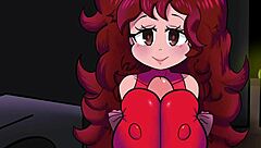 girlfriend gives blowjob and titty fuck to friend