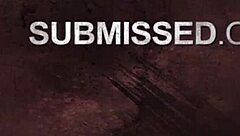 I dom-inate the tied guy with spanking and handjob