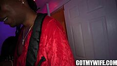 egyptian husband watches wife enjoy first big black cock with kaby snow