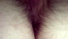 Solo masturbation with vibrator leads to big orgasm with visible contractions