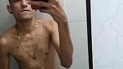 Jerking Off in Bathroom After Soccer Game