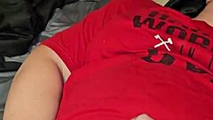 Milf cums with big tits and big orgasm