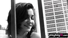 Skye Blue Strips And Teases With Feet?