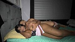 stepfather accidentally fucks stepdaughter in bed