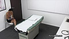 Doctor Fingers and Fucks Sexy Ebony Patient in Hospital
