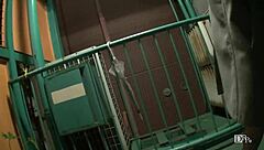 밤 골목에서 리모컨 바이브로 야하게 걷는 일본 여자