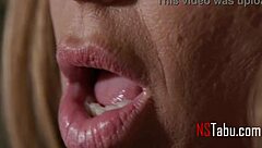 exploring her body with gentle touches